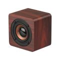 Wooden Speaker Portable Bluetooth Speakers Wood Wireless Subwoofer Stereo Powerful Bass Sound Box Music Player For Phone Laptop. 