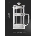 Domestic Filter Pressure Kettle Camping Mini Coffee/ Tea Cold Brew Coffee Maker 12OZ.