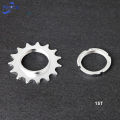 KI 13t/14t/15t/16t/17t Fixed Gear Bicycle Wheel Cogs Sprocket With Lock Ring Cycling Accessories For Fixie Track Bike Hub.