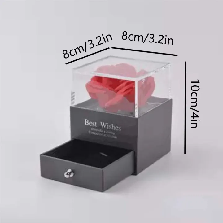 1set%20Hollow%20Zircon%20Love%20Necklace%20Female%20MOTHER'S%20Day%20Eternal%20Flower%20Artificial%20Flower%20Gift%20Box%20Jewelry%20Box%20-%20Image%203