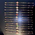 Buccellati V Gold Clover Bracelet Women's European and American Court Style Plated 18K Rose Gold High Version Factory Wholesale.
