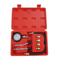 8pcs Motor Auto Petrol Engine Cylinder Pressure Gauge Diagnostic Tool Compression Tester Set Rapid Type Tester Kit Car Tools Petrol Gas Engine Cylinder Compressor Gauge Meter. 