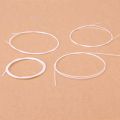 4pcs White Nylon Ukulele String Set.
