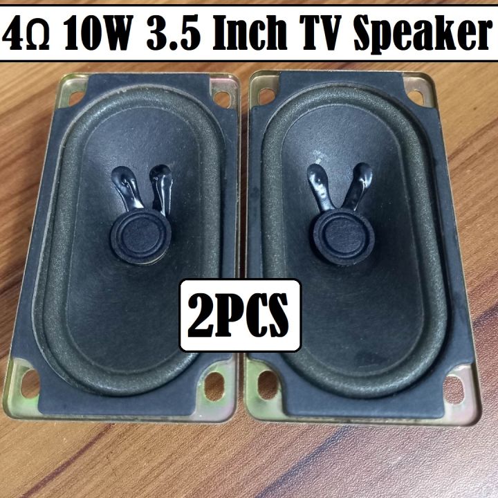 2Pcs-%203.5%20Inch%20TV%20Speaker%208%20Ohm%2010W%20Rectangular%20Shape%20Speaker%20For%20CRT%20Television%20LCD%20Monitor%20Speakers%20Home%20Entertainment%20Receivers%20&%20Amplifiers%20-%20225283276%20-%20Image%202