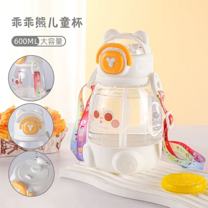 Bear%20Shape%20Food%20Grade%20Plastic%20Unique%20Latest%20model%20design%20Water%20Bottle%20600ml%20with%20straw%20BPA%20Free,%20Leak-Proof%20Water%20Bottle%20Ideal%20for%20kids%20-%20Image%204