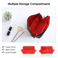 MAYTTO Cosmetic Bag Makeup Bag Storage Portable Wash Bag Personality Cosmetic Bag Women Makeup Pouch Toiletry Bag Fashion Necessaries Make up Organizer Case Waterproof Wash Kit. 