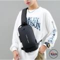 Men Anti-theft Waterproof Crossbody Bag  Sports Bag Waterproof Anti-Thief Code Lock Casual Bag Street Shoulder Bag Messenger Bag Versatile Fashion Chest Bag Travel Bag Business Bag MyShopeeBD. 