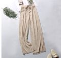 China Palazzo For Women And Girls Linen Soft & Stretchable Palazzo. 