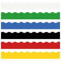 Scalloped Bulletin Board Borders Classroom Borders Fit For Bulletin Board & Classroom DéCor, 36 Ft Per Bulletin Board Trim. 