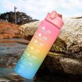Gradient Sports Water Bottle Large Capacity Outdoor Drinking Travel Gym Fitness Jugs Student Portable Cup With Straw Leak-proof.
