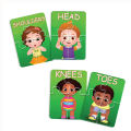 Funskool-Chu Chu Body Parts Puzzle Educational Creative Toy 4x8 Pieces for 3 Year Old Kids and Above. 