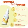 Simple Serum With 10% Vitamin C+E+F 30ml | For Youthful Glowing Skin & Instant Visible Results | For All Skin Types. 