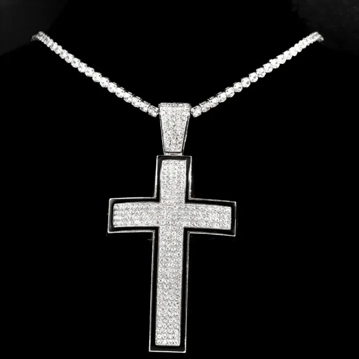 Punk%20Luxury%20Rhinestone%20Big%20Cross%20Pendant%20Cuban%20Necklace%20For%20Women%20Hip%20Hop%20Iced%20Out%20Cuban%20Link%20Chain%20Necklace%20Rapper%20Men%20Jewelry%20-%20Image%207