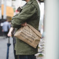 Maden M65 Jackets For Men Green Oversize Denim Jacket Vintage Casual Windbreaker Solid Coat Clothes Retro Loose Overcoat. 
