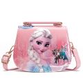 Disney Cartoon Frozen 2 Original Shoulder Bags Princess Elsa Anna Cute Printing Messenger Bag Kids Girls Fashion Handbag Gifts.
