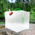 Storage Jug Water Bottle Carrier RV Portable Collapsible Water Container Bag 15L 26x27x27cm. 