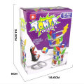 【Broad Sunlight shop】Tower Collapse Game Toy Children Funny Games Crazy Penguin Crash Tower Thrill Challenge Toy. 