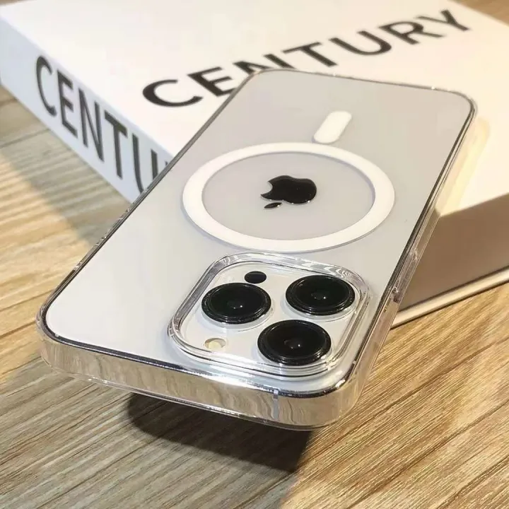For%20iPhone%20-%20Ic%20Animation%20Full%20Hard%20and%20Slim%20Anty%20Yellow%20Magsafe%20Magnetic%20Wireless%20Charging%20Supported%20Clear%20Shockproof%20Transparent%20Case%20-%20Image%204