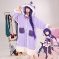 GenshinImpact Cosplay Xiao Kaeya Yae Miko Ganyu Scaramouche Wanderer Cosplay Pajama Set Blanket Winter Sleepwear Anime Costume KEEMEEUYZO. 