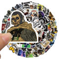 50/100pcs Cartoon Game Call of Duty Waterproof Graffiti Stickers For Laptop Phone Fridge Water Botlle Car Decals Kids Toy. 