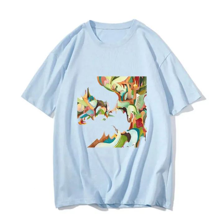 Jazz Hip Hop Nujabes Lo-Fi T Shirts MEN Metaphorical Music Tshirts 100% Cotton T-shirts Handsome Four Seasons Manga/Comic O-neck