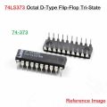 2Pcs- 74373 SN74HC373N 74HC373 74LS373 DIP 20 Pin Leads IC Dual In Package 20 Pin Leads IC Breadboard Friendly IC. 