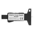 Digital Tread Depth Gauge Tire Thread Tester Gauge Measurer with LCD Display. 
