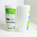 Kitchen Paper Oil-Absorbing Absorbent Thickened Tissue 100*2 Roll Lazy Rag Disposable Kitchen Wet and Dry Dual Use. 