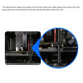 VC-1 GPU Vertical Mount Aluminum-Magnesium Alloy GPU Stand Single Pole Accessories 195MM Adjustable Graphics Card Brackets Holder.