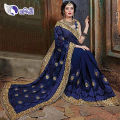 Stylish And Elegant Georgette Saree For Women. 