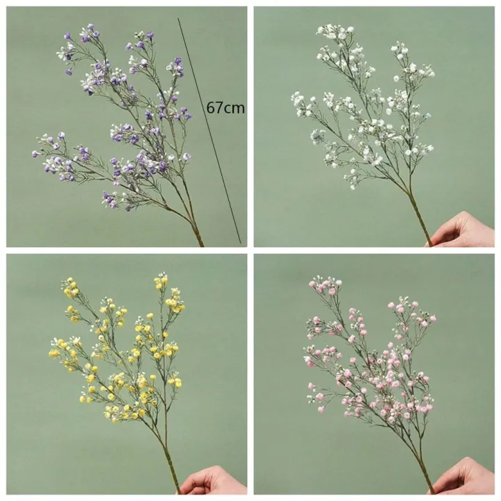%E3%80%90Top%20Picks%E3%80%91%20Flower%20Arrangement%203%20Forks%20Artificial%20Gypsophila%20Flowers%20Handmade%20Realistic%20Babysbreath%20Bridal%20Bouquet%20Exquisite%20DIY%20Flower%20Mother's%20Day%20Gift%20-%20Image%202