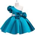 New Sleeveless Set Girls' Princess Bunny Party Children's First Year Dress. 