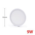 Ceiling light 9W LED Round Panel Light down light Surface Mounted led ceiling light AC 85-265V led lamp. 