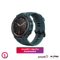 Amazfit T-Rex Pro Smart Watch Global Version  - Blue. 