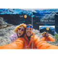 Q60AR 4K 30FPS 24MP WiFi Action Camera Waterproof 170°Wide Angle Len Dual Screen Display Video Camera For Outdoor Sports Cycling Diving.