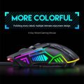 PC Gamer Mice 3200Dpi Wired Gaming Mouse Ergonomic Usb Computer Rgb 6 Button Led Illuminated Mute Mouse for Macbook Air Matebook. 