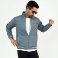 Masculine Premium Gray  Winter Jacket For Men. 