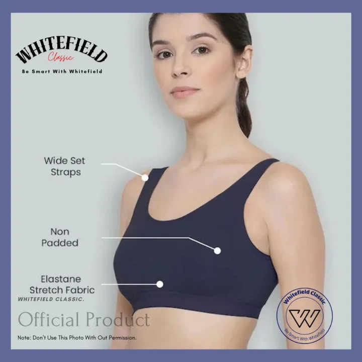 6%20Pcs%20Set%20Women's%20Solid%20Non-Padded%20Sports%20Bra%20/%20Gym%20/%20Daily%20Use%20Comfort%20Semis%20Bra%20-%20Image%202