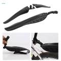 Bike Cycling Front Rear Mudguard Set Bike Mudflap Accessories Guard Widen Cycling Tire Front Rear Guards for Road Bike Outdoor.