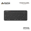 A4tech FBK36C AS Fstyler Compact Wireless Keyboard - Black - Dual Connectivity Mode  - Operating System Swap - Operation Range: 5~10 m - Quiet Key Keyboard, Compact & Trendy - Wide Compatibility. 