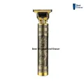 Vintage T9 Recharge Professional Hair Trimmer metal body with type C fast charging port. 