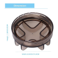 Pool Strainer Lid for Sand Filter Pump 3/4HP 2400GPH Pond 75110 Sand System Filter Tank Replacement. 