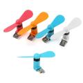 2 in 1 Micro USB OTG Mini Portable Fan for Android Smartphone. 