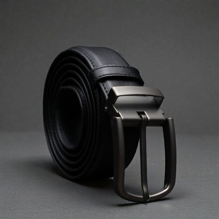 Zays Genuine Leather Belt for Men – Full-Grain, Adjustable Fits For 28–40 Inch Waist, 1.3" Width Formal & Casual Dress Belt
