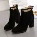 Suede womens british martin ladies boots fashionable design. 