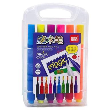Magic Color Maker Pens and Highlighter - Write Secret Messages - Color Changing Magic Pen (12pcs/pack)