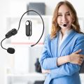 UHF Headset Wireless Microphone Professional Wireless Mic Set - black. 