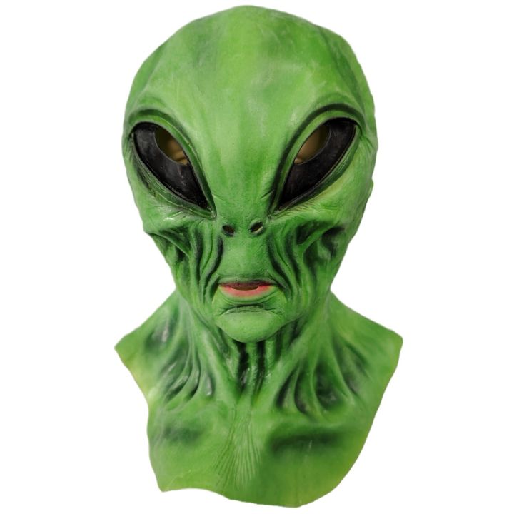 alien%20latex%20mask%20hood%20halloween%20horror%20funny%20holiday%20dress%20up%20cosplay%20escape%20room%20-%20Image%205