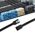 RR SATA 3.0 Data Cable Solid State Hard Disk Drive Signal Cable Wire 40cm/15.7in Compatible for SATA HDD SSD etc. 