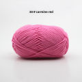 4-Ply Milk Cotton Knitting Yarn (2 Pieces) - Get Creative with This Easy-to-Use and Clean Yarn for Your Crafting Projects.